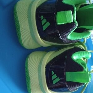 adidas Green and Black Athletic Shoes